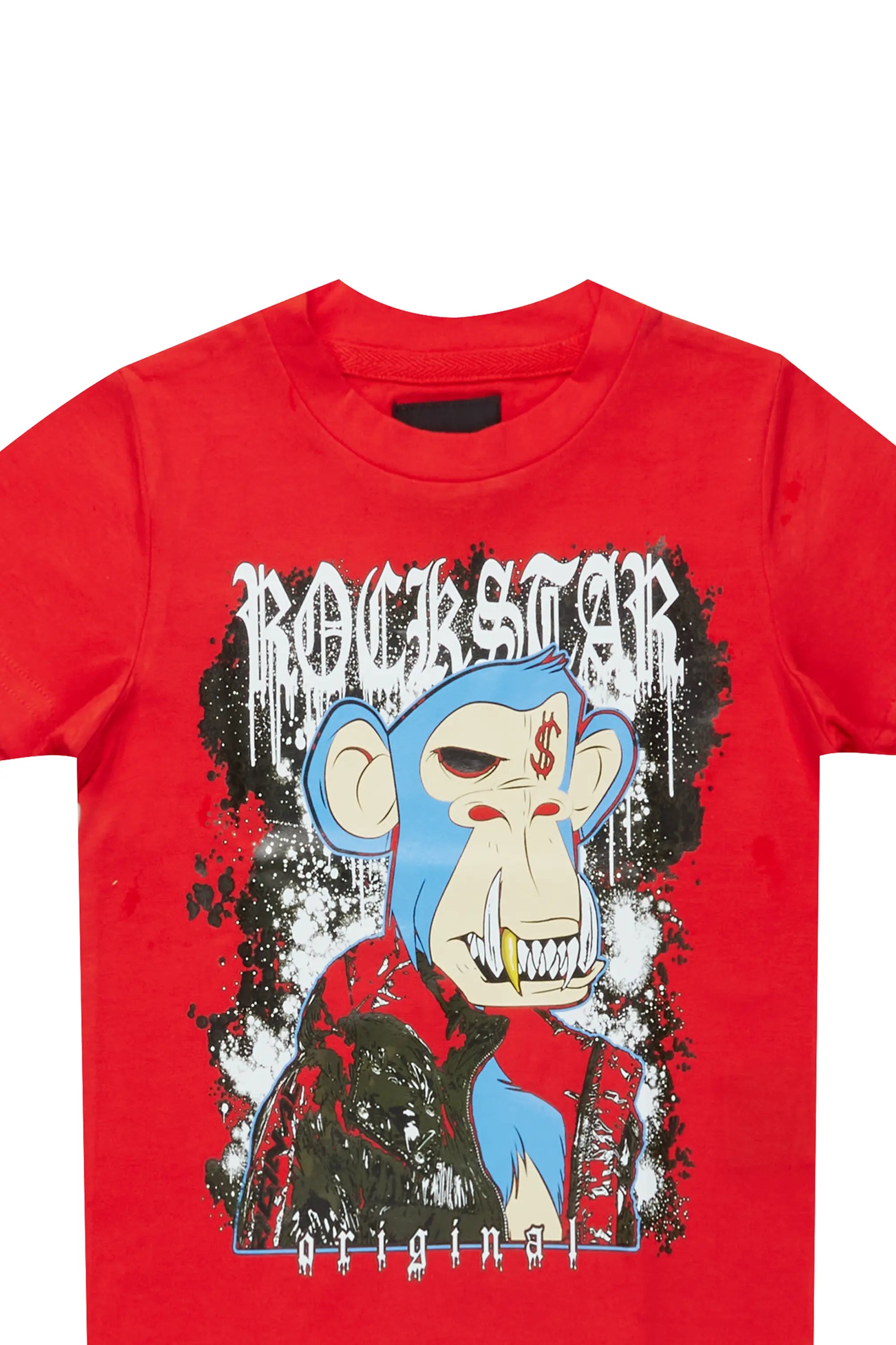 Boys Tonio Red Graphic T-Shirt