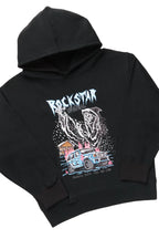 Boys Trap Black Hoodie/Jean Set