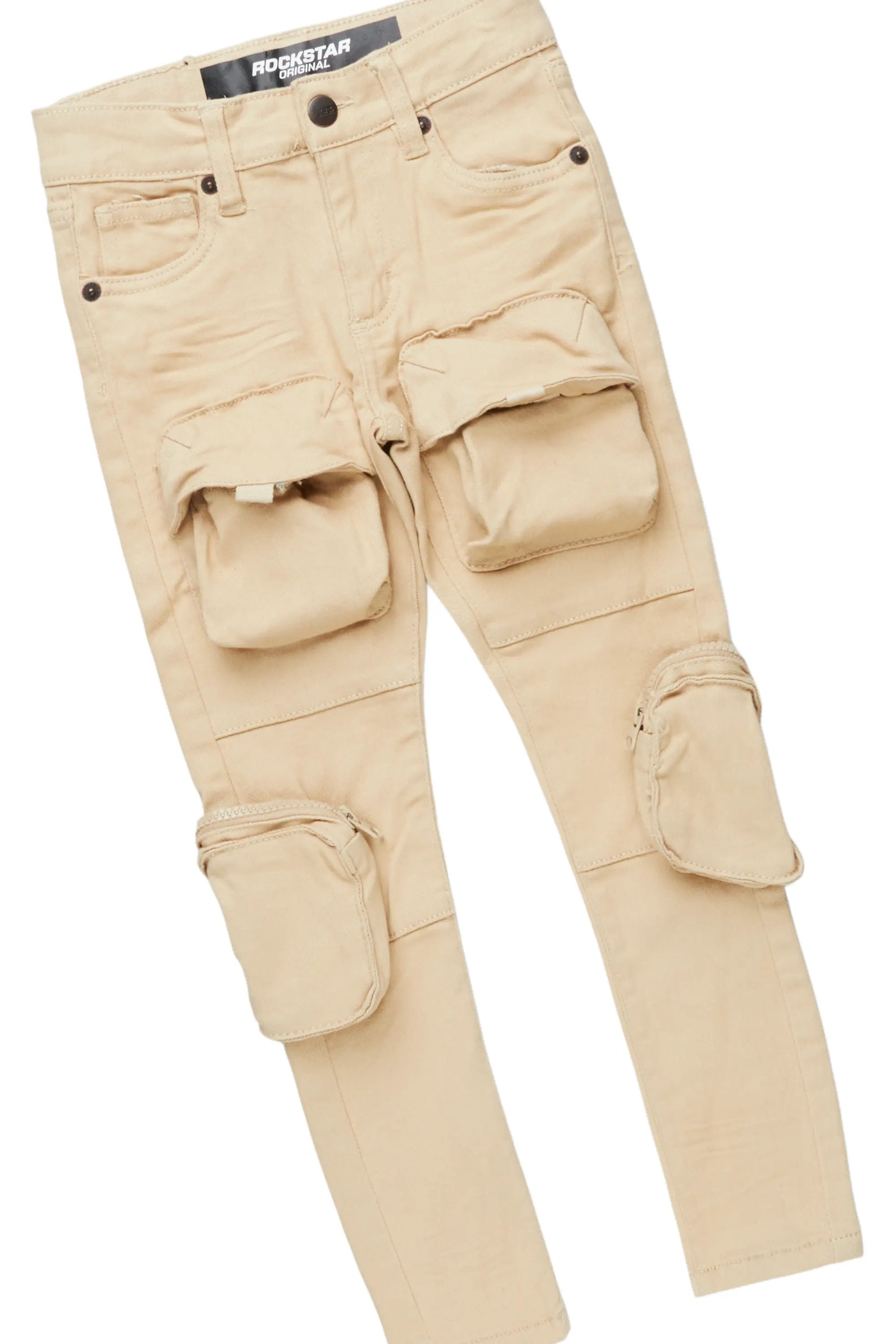 Boys Trap Black Hoodie/Jean Set