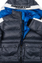 Luna Black Oversized Puffer Jacket