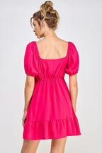 Short Sleeve Mini Dress