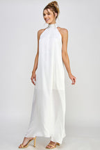 Long Halter Neck Dress