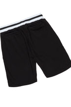 Cain White/Black Graphic T-Shirt Short Set