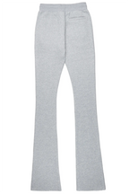 Callie Heather Grey Super Stacked Pants