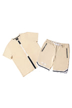 Corey Short Set-Beige