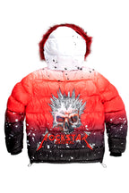 Kids Curry 2.0 Puffer Jacket- Red/Black