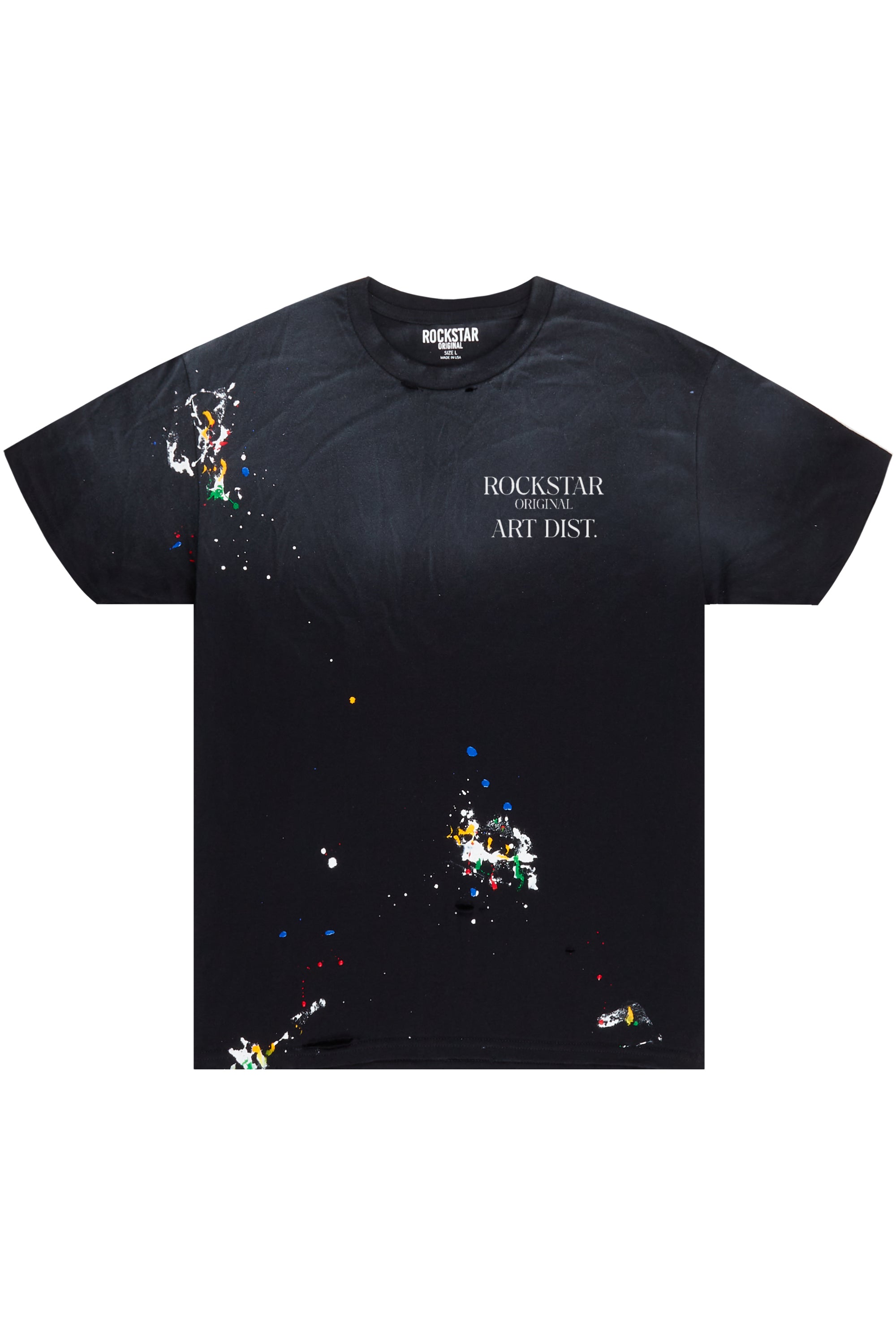 Palmer Black Graphic T-Shirt