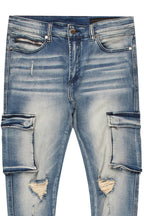 Dudley Cargo Jean-Blue