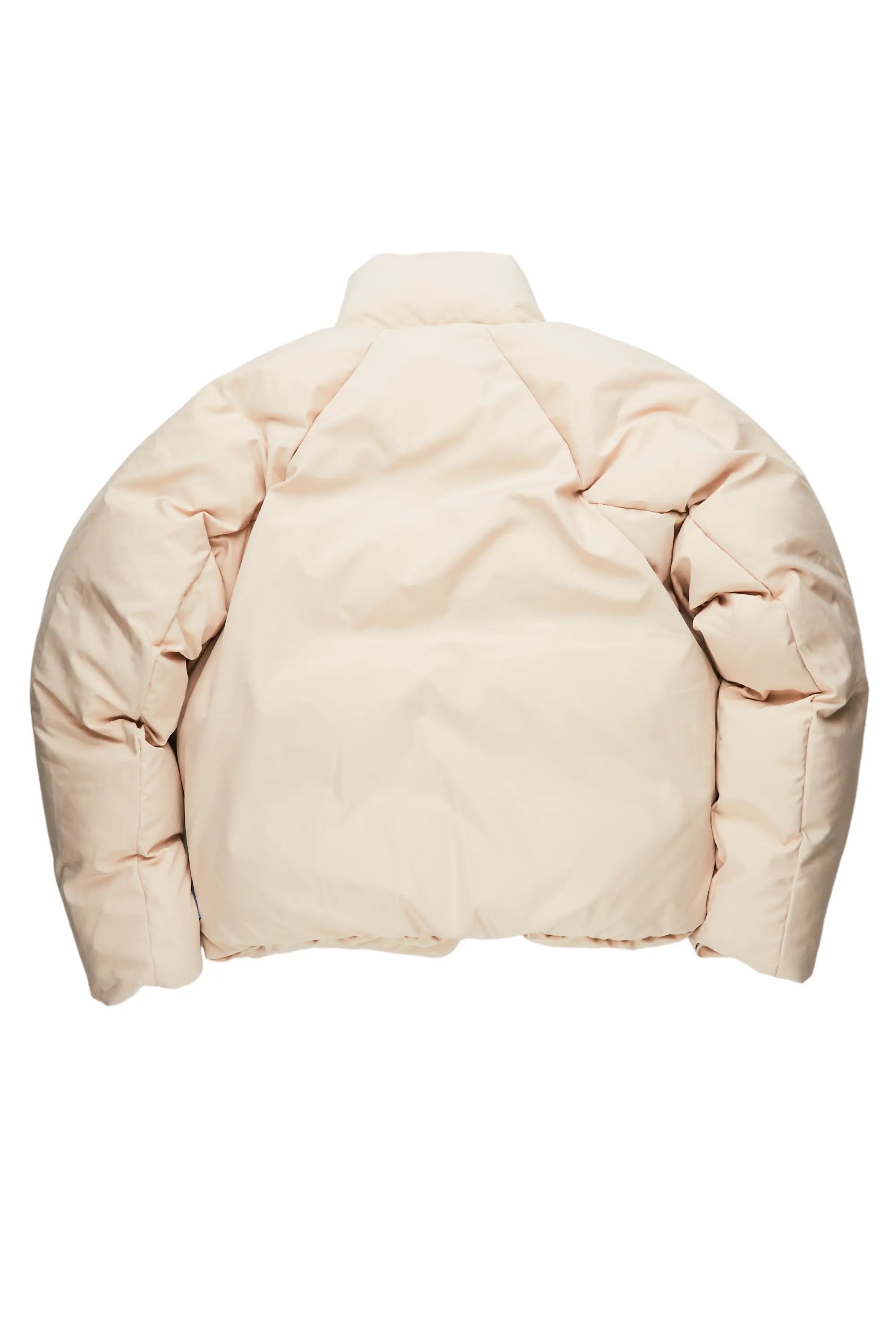 Damien Beige Puffer Jacket