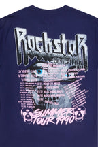 Latyra Navy Oversized T-Shirt