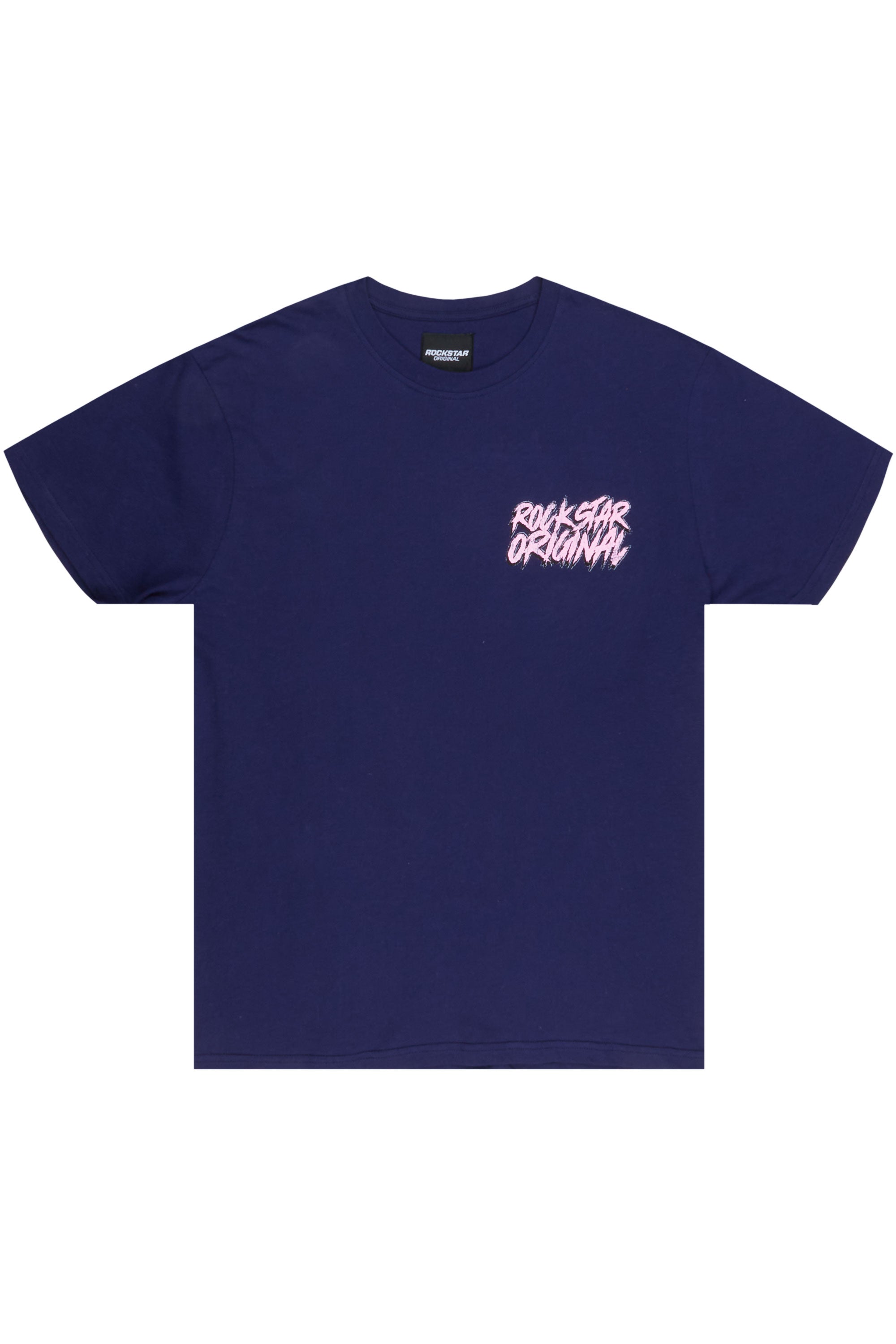 Latyra Navy Oversized T-Shirt