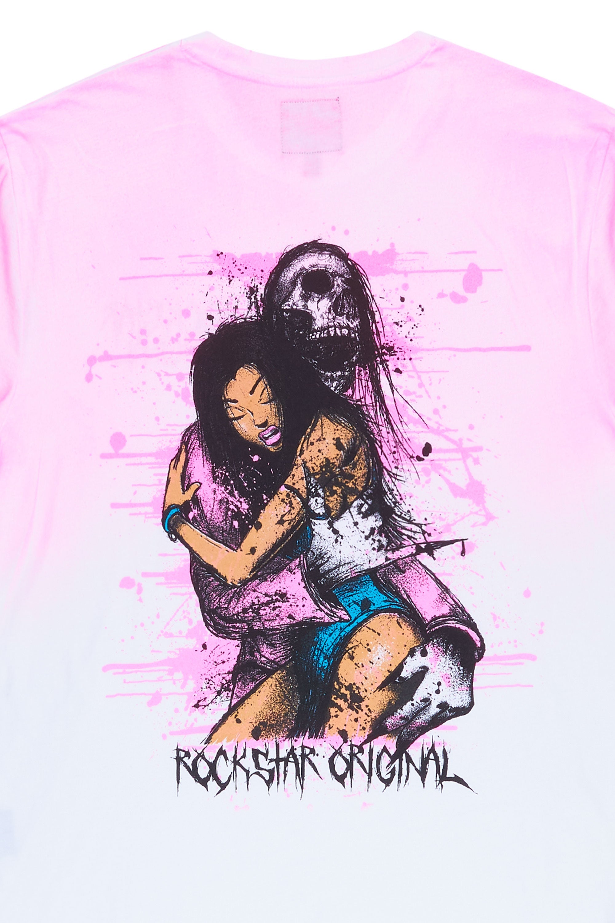 Demonia White Graphic T-Shirt