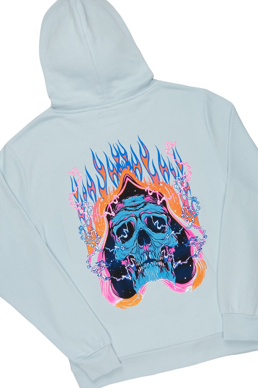 Disstans Baby Blue Hoodie Short Set