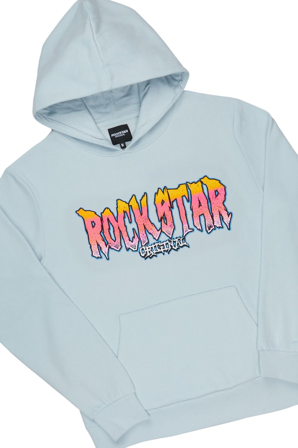 Disstans Baby Blue Hoodie Short Set