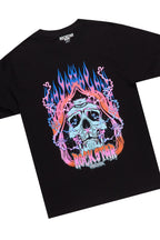 Disstans Black/Grey Graphic T-Shirt- Short Set