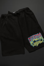 Donovac Black Graphic Short Set