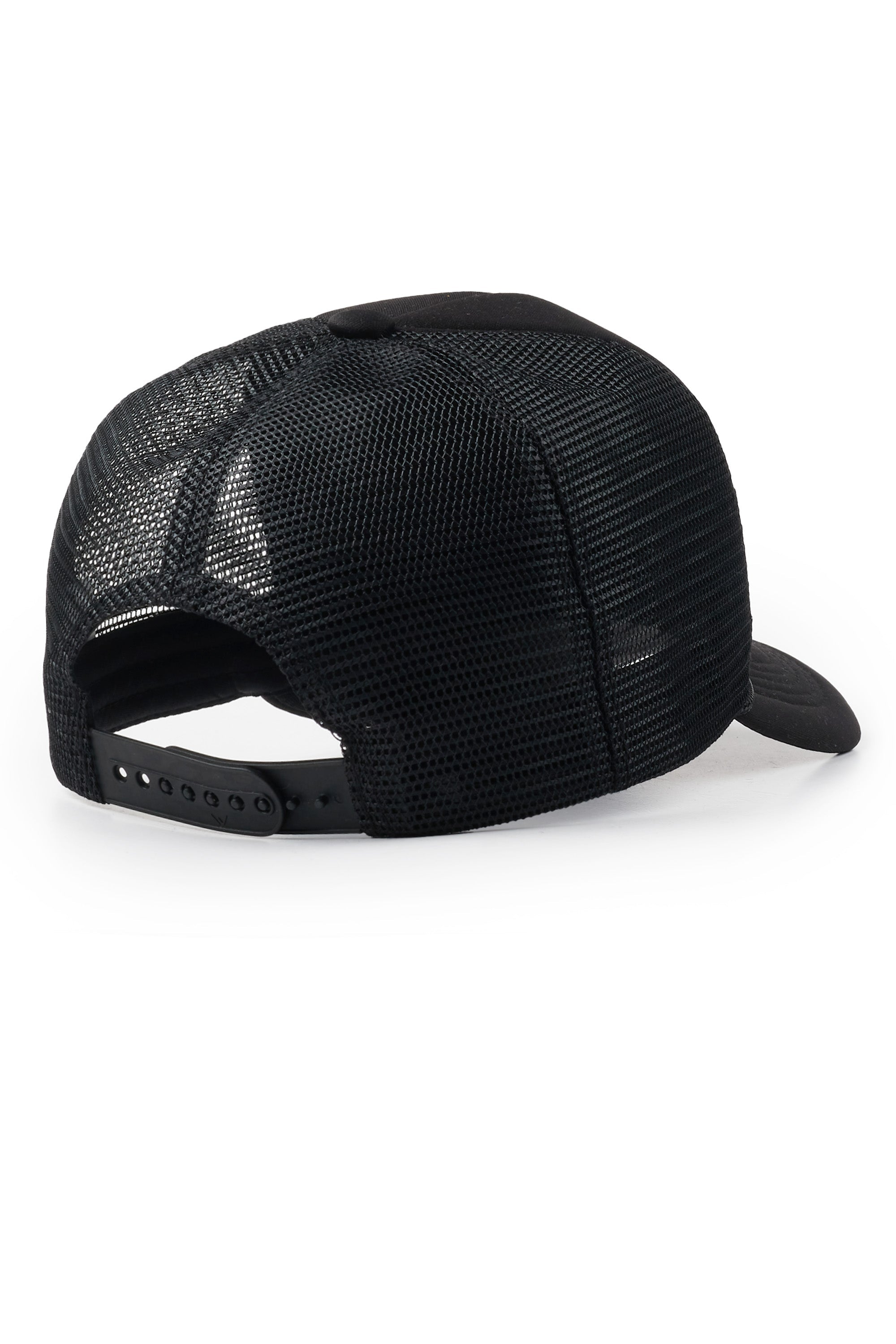 Nyokia Black Trucker Hat