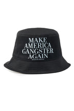 Nyokia Black Bucket Hat