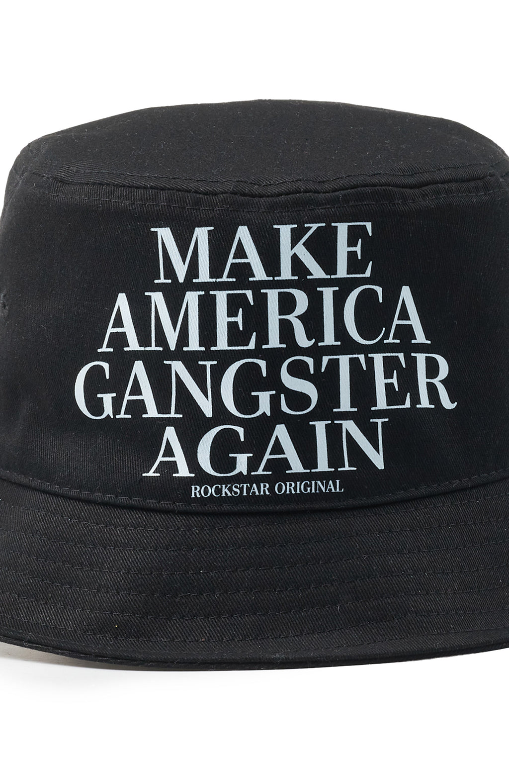 Nyokia Black Bucket Hat