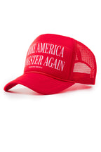 Nyokia Red Trucker Hat