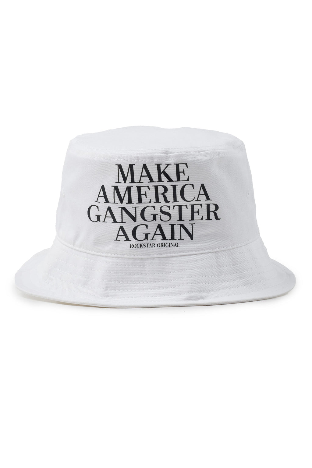 Nyokia White Bucket Hat