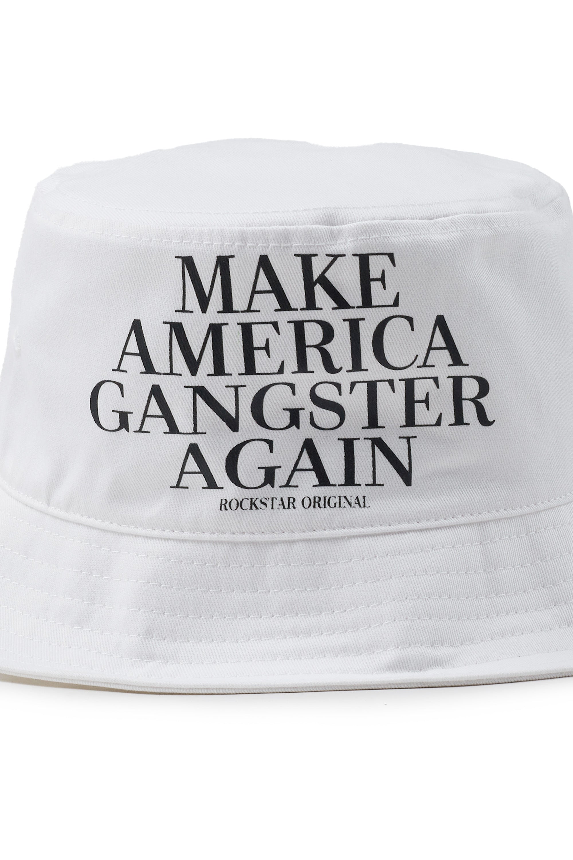 Nyokia White Bucket Hat