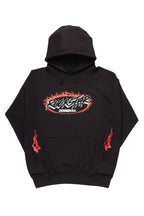 Draven Black/Red Graphic Hoodie