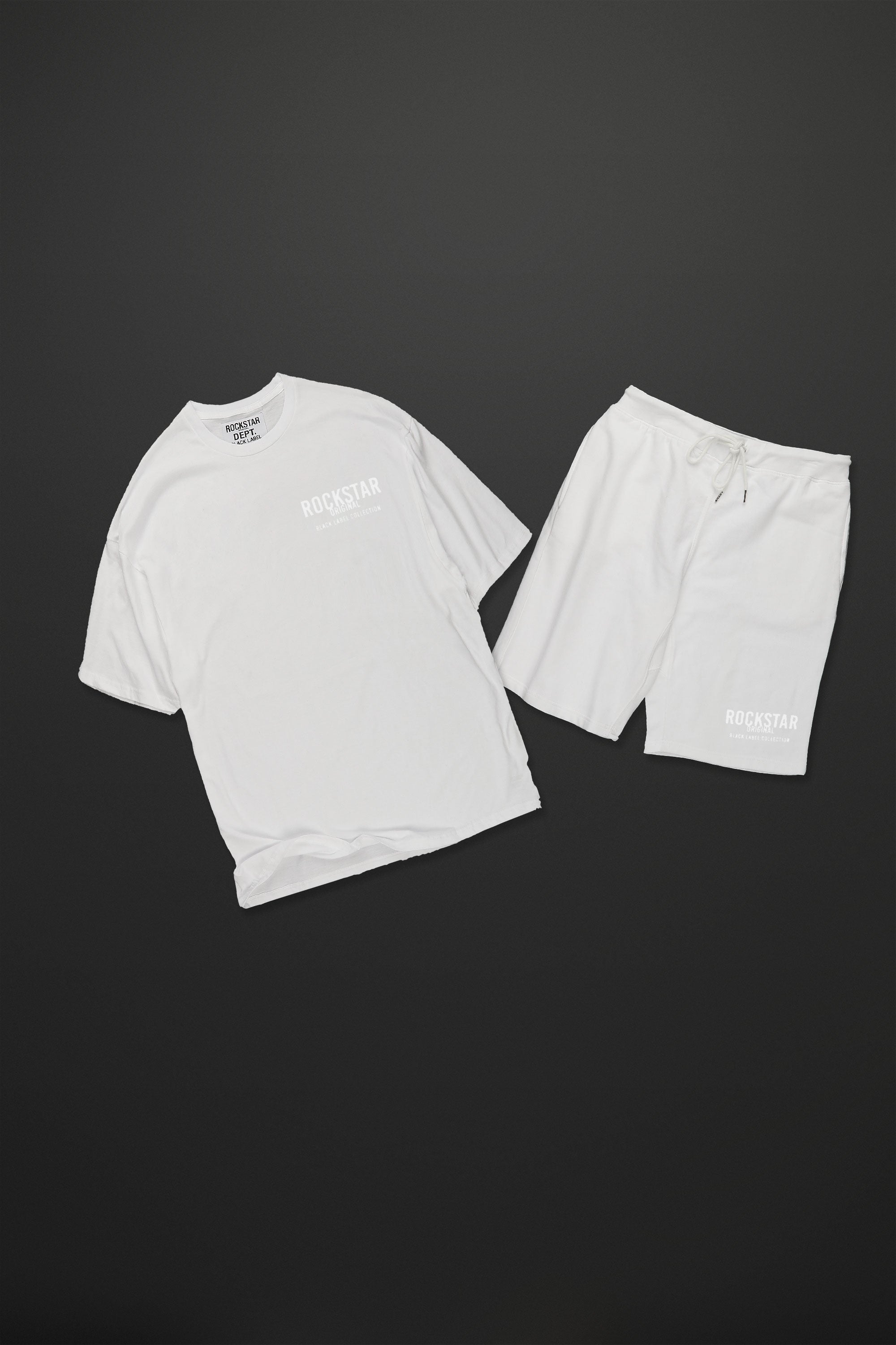 Elian White Graphic Short Set