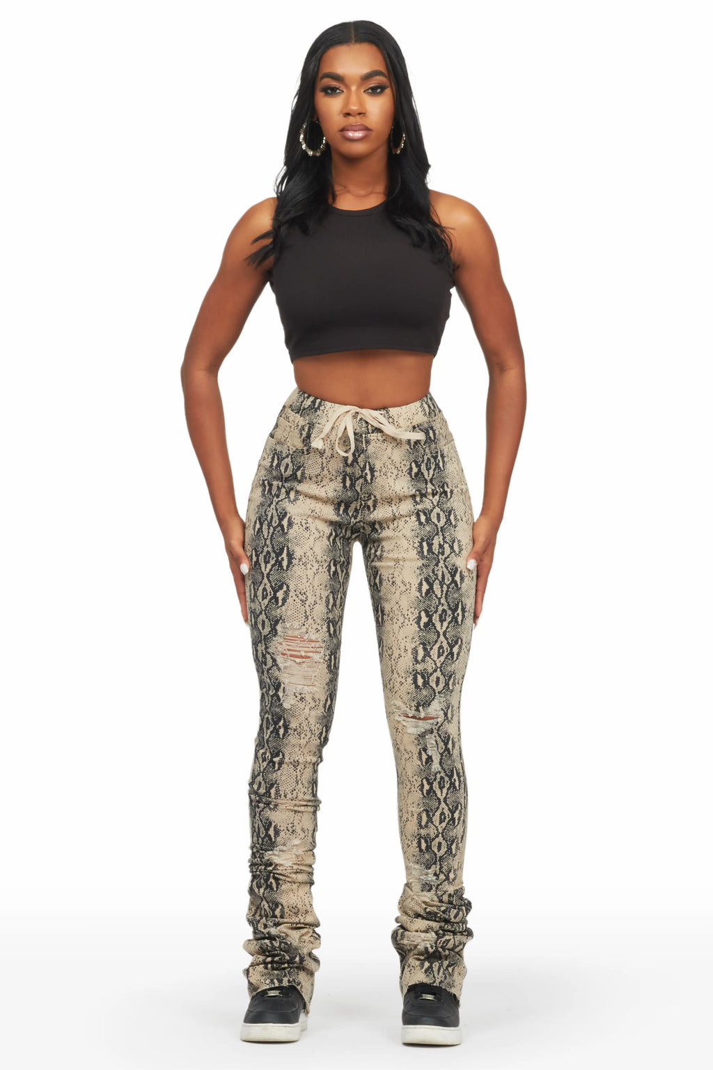 Erriona Snake Super Stacked Pant