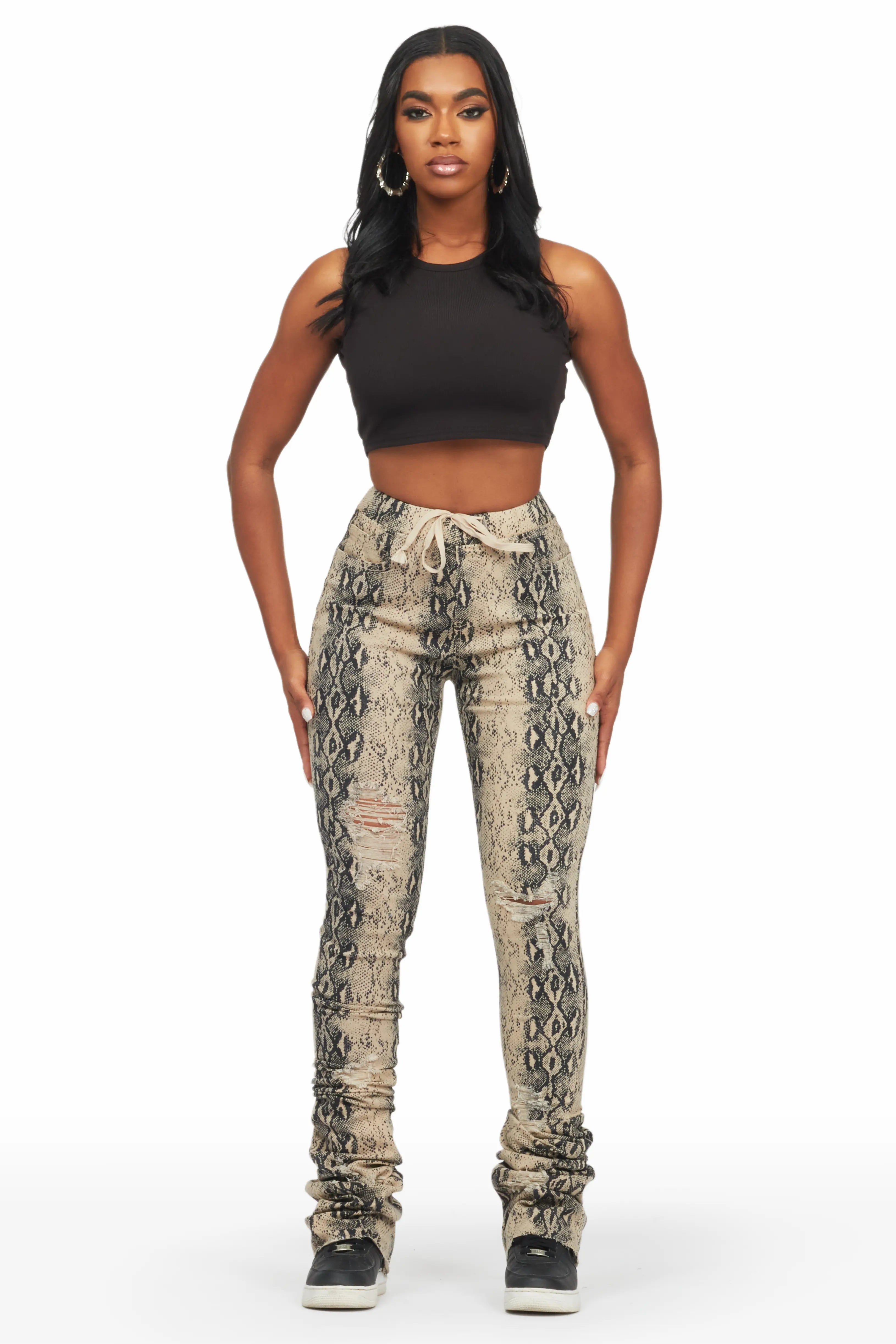 Erriona Snake Super Stacked Pant