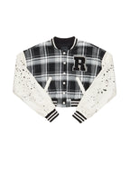 Essie Black Plaid Jacket