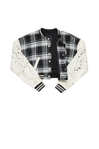 Essie Black Plaid Jacket