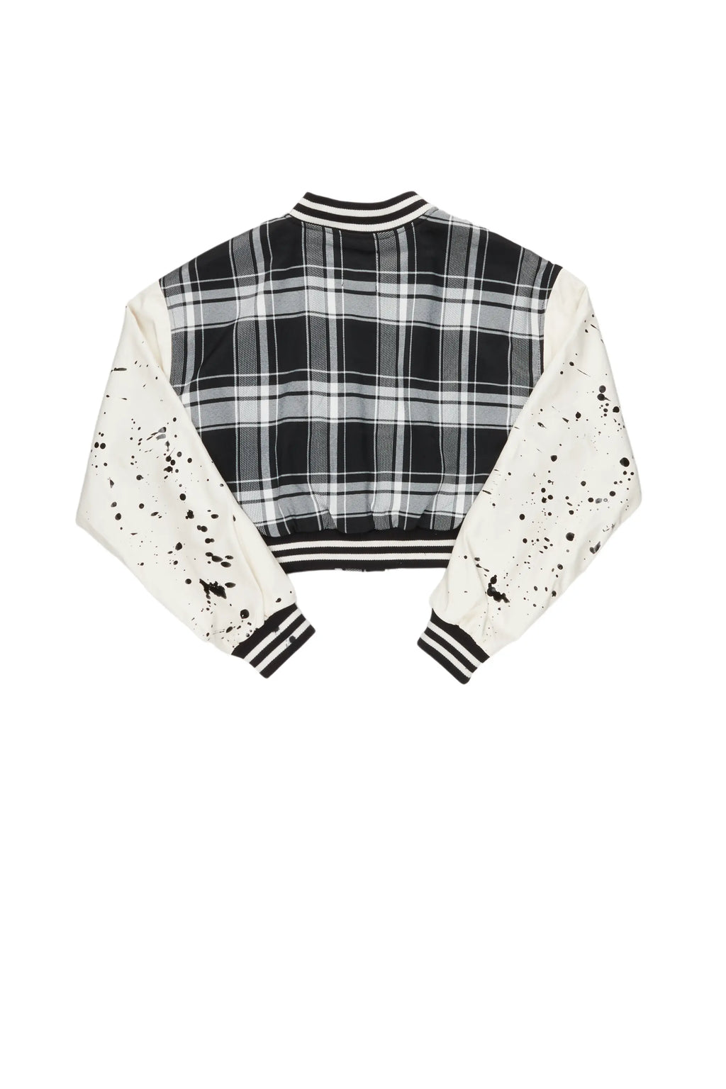 Essie Black Plaid Jacket