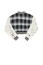 Essie Black Plaid Jacket