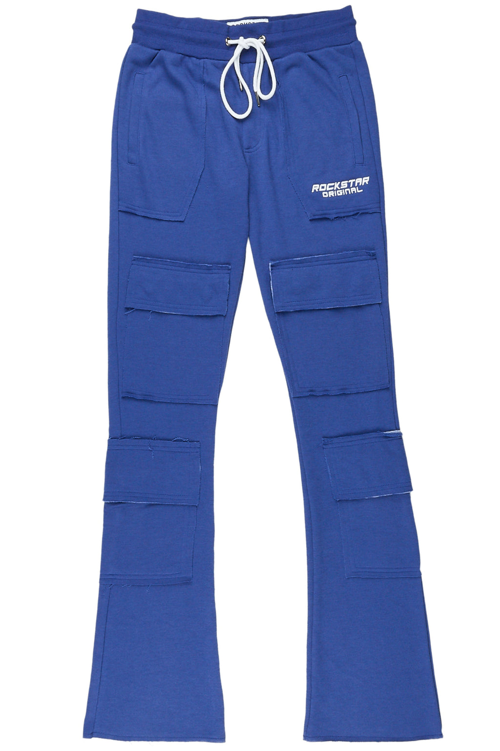 Ezekiel Royal Blue Stacked Flare Pant