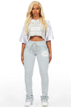 Tamarra White/Grey Jersey Trackset