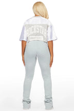 Tamarra White/Grey Jersey Trackset