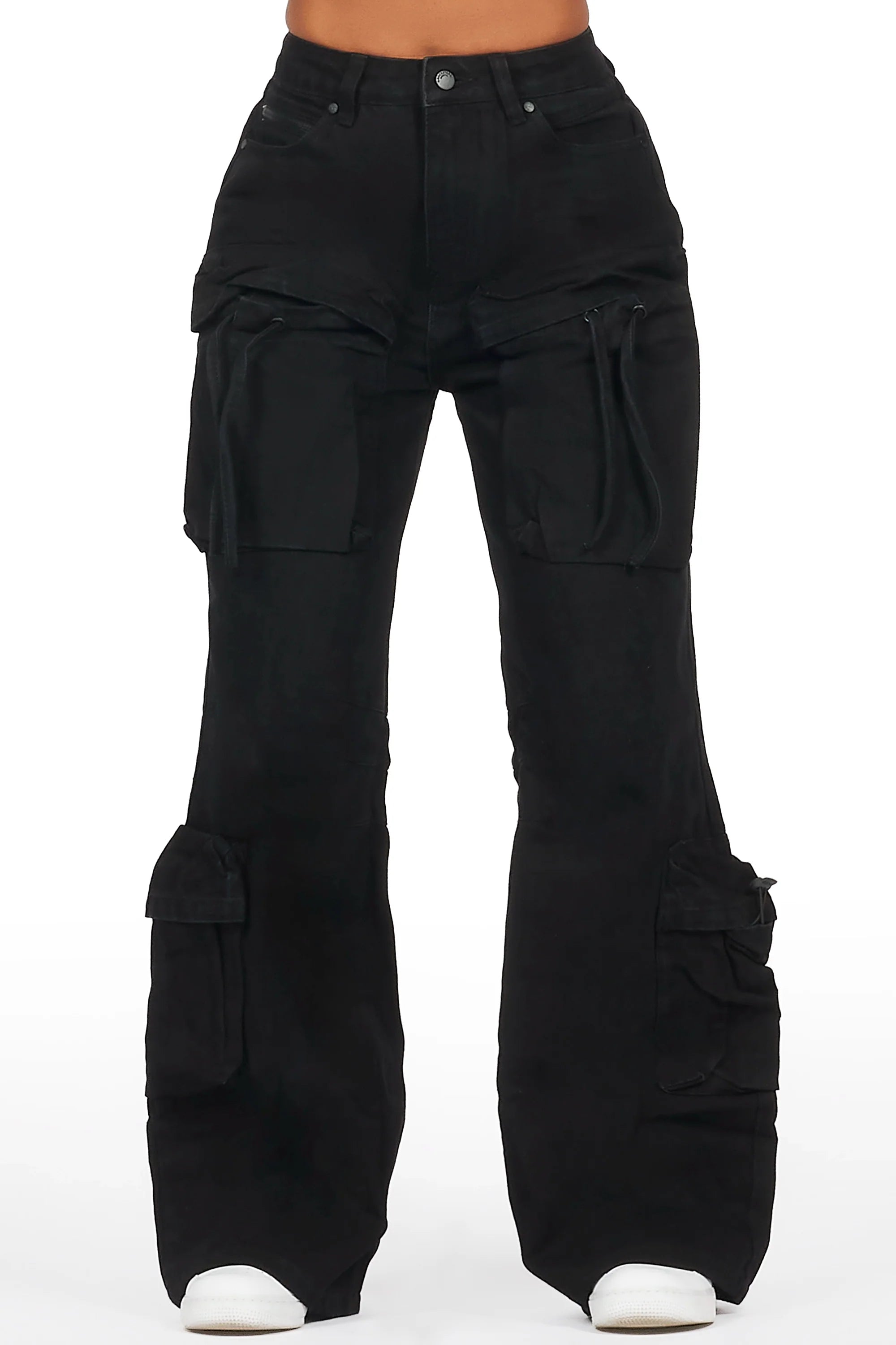 Corrie Black Baggy Cargo Jean