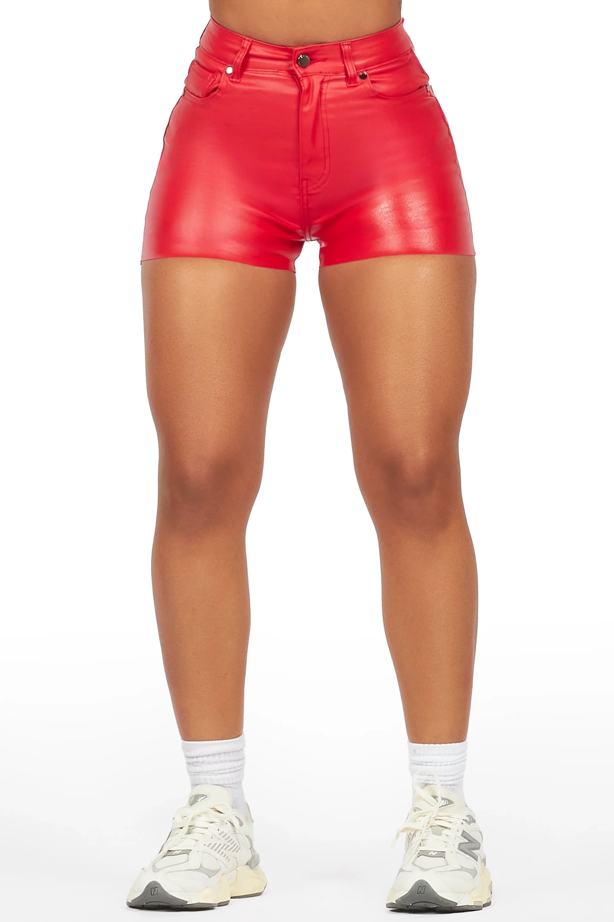 Tamry Red PU Short