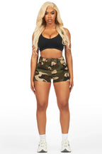 Leslie Green Camo Short