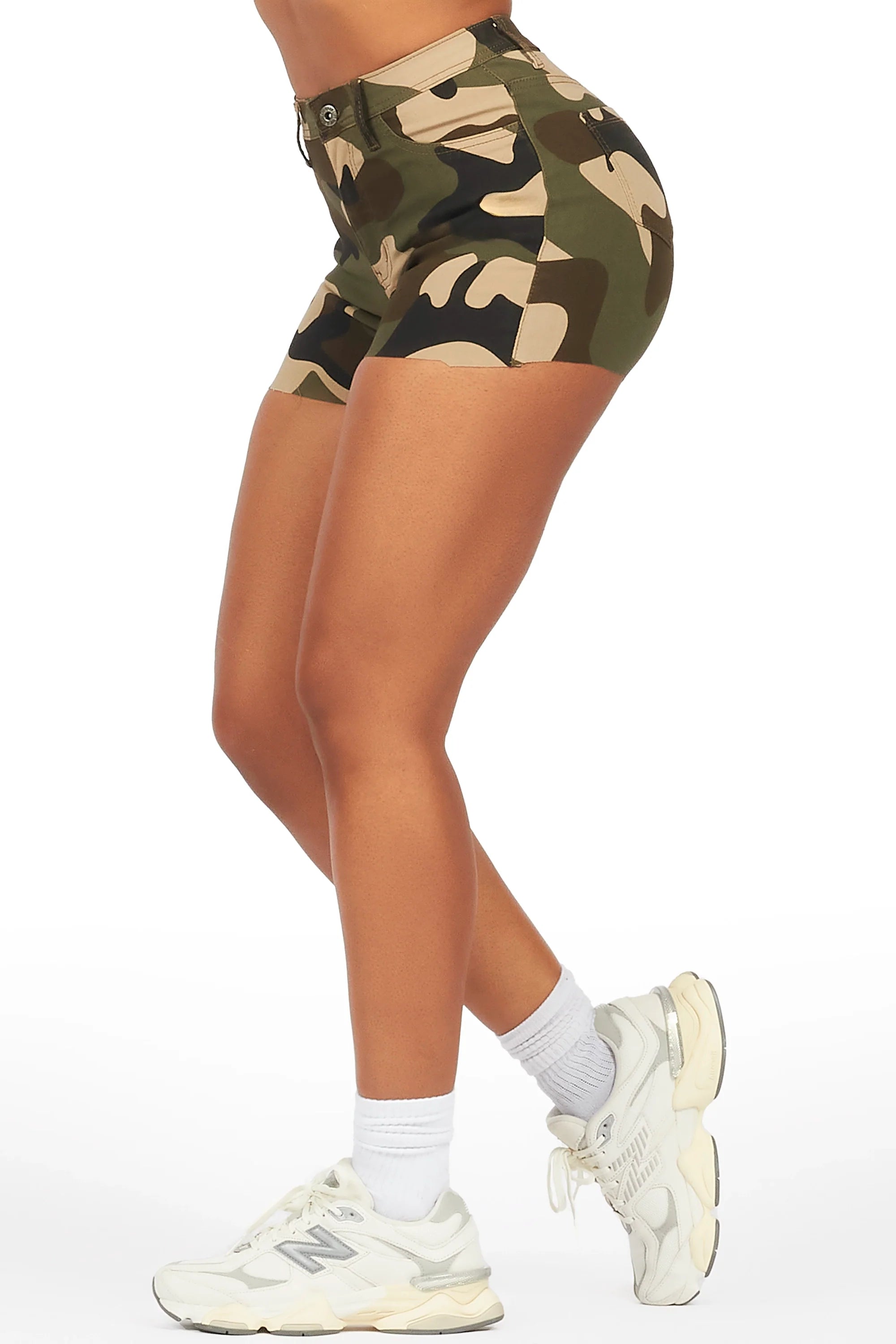 Leslie Green Camo Short