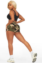 Leslie Green Camo Short