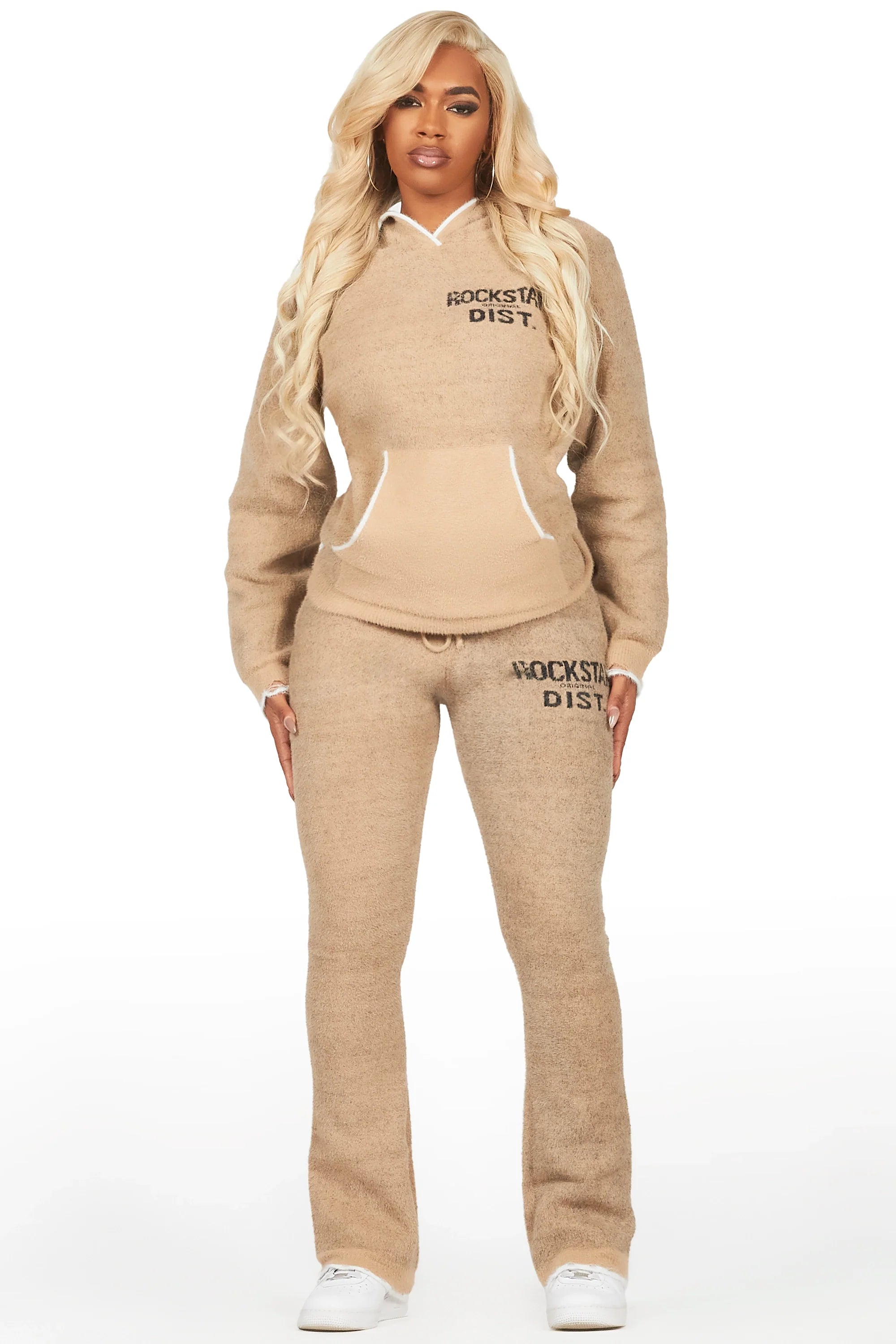 Talisha Beige Super Stacked Trackset