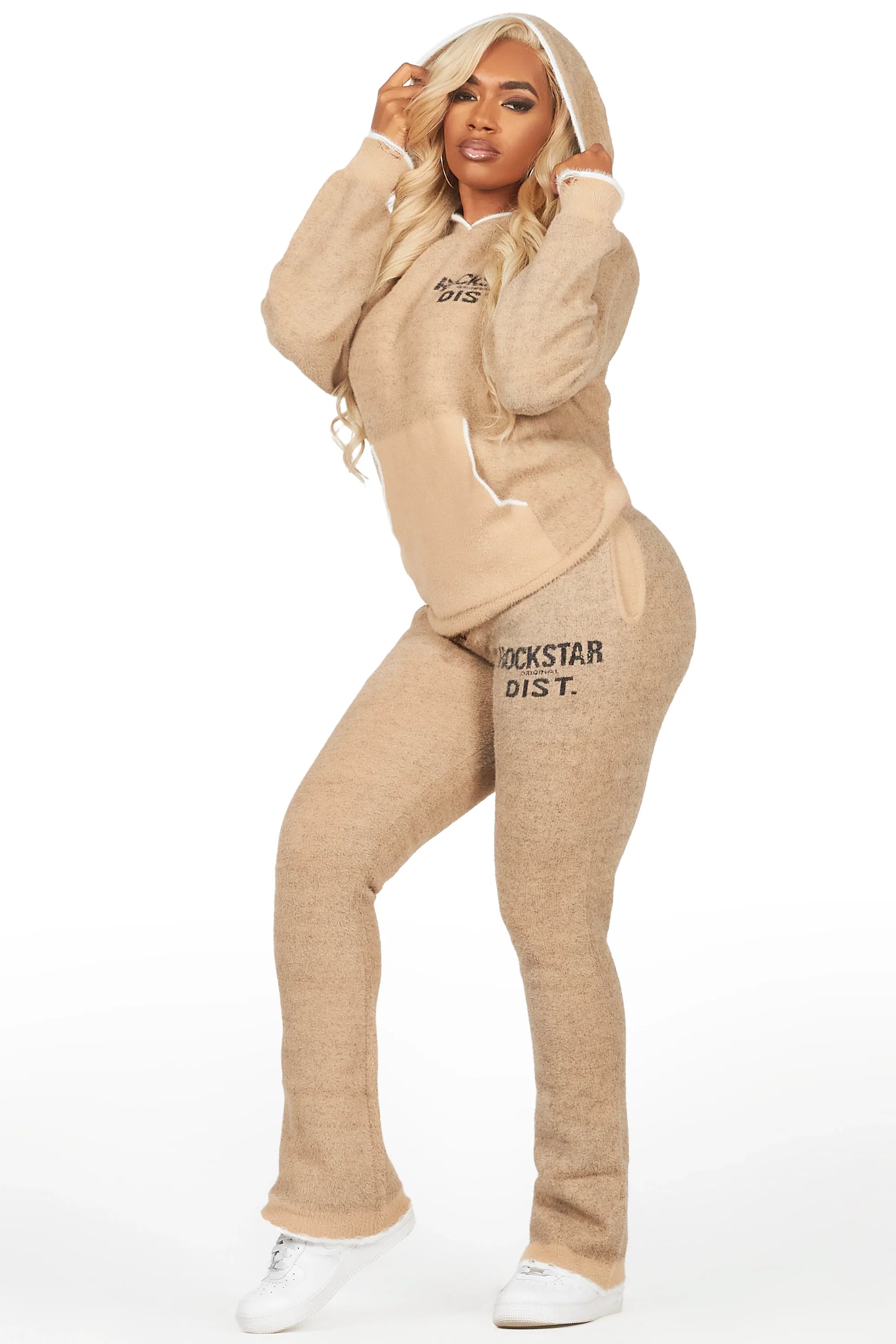 Talisha Beige Super Stacked Trackset