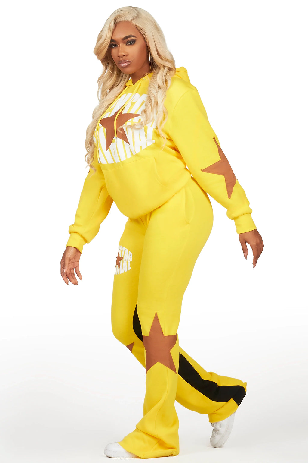 Devontae Yellow Super Stacked Trackset