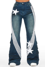 Bryana Dark Wash Wide Leg Jean