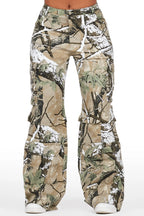 Precious Tree Camo Baggy Stacked Jean