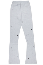Farlee Heather Grey Super Stacked Flare Pants