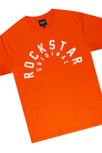 Felix Orange Graphic T-Shirt Short Set