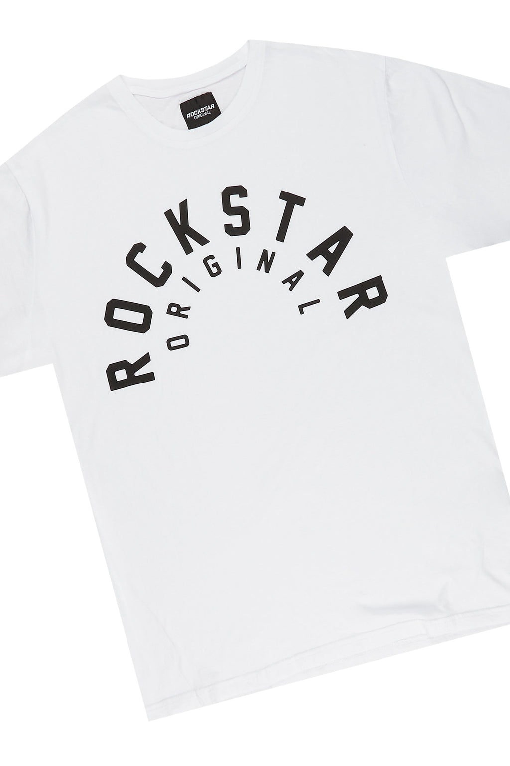 Felix White Graphic T-Shirt Short Set